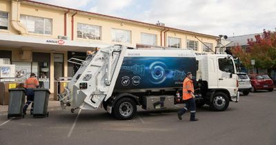 'Cutting edge' electric garbage truck trialled in ACT