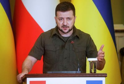 Ukraine's Zelenskiy mocks Putin for saying war is going to plan