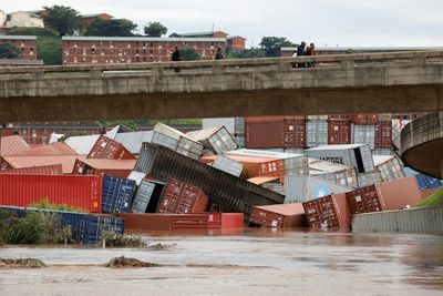 Nearly 60 dead in South Africa floods