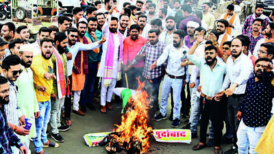 Madhya Pradesh: Fresh arson in Khargone, home minister blames 'tukde-tukde gang' cells