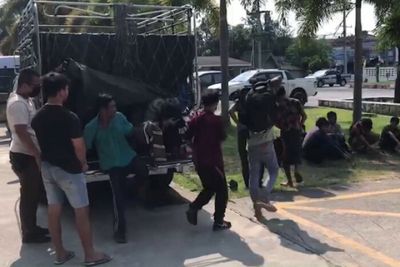 21 illegal Myanmar migrants caught in Songkhla