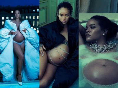 Rihanna redefines what's considered decent for pregnant women in new shoot