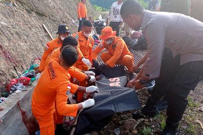 17 dead in overloaded truck crash in Indonesia's West Papua