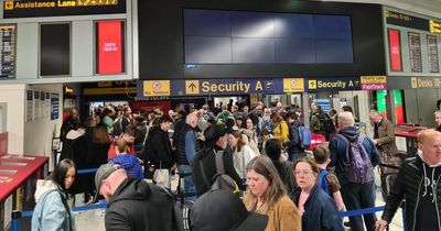 Chaotic scenes at Manchester Airport as passengers face more Easter disruption ahead of bank holiday weekend