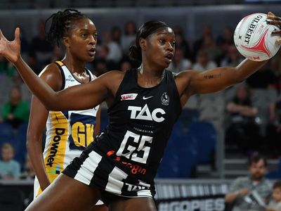 Collingwood on the board in Super Netball