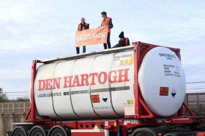 Just Stop Oil activists arrested after protest atop oil tanker in Essex