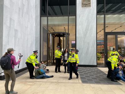 Extinction Rebellion protest: Activists enter Shell HQ and glue themselves to government buildings