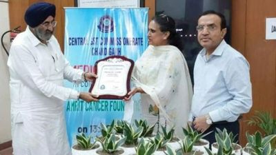 CGST commissionerate Chandigarh organises medical camp to commemorate Azadi Ka Amrit Mahotsav