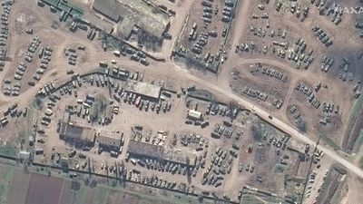 Satellite images show more Russian military deployments in eastern Ukraine