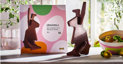 Ikea are selling a 'flat pack' chocolate bunny for Easter and it's gone viral with shoppers