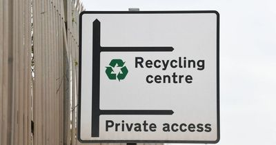 North East tip and recycling centre Easter bank holiday weekend opening times