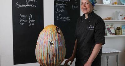 Huge chocolate egg up for grabs with proceeds going to Ukraine