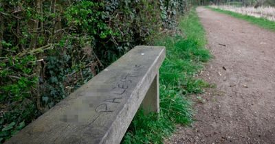 Outrage over 'disturbing' graffiti found on Nottinghamshire walking route