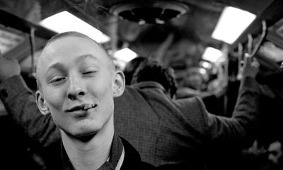 A 15-year-old skinhead rides the tube in 1980 – Gavin Watson’s best picture