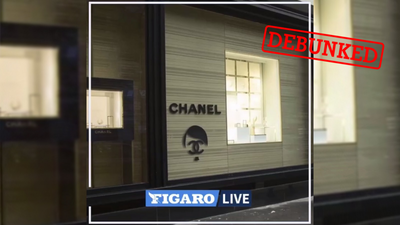 Fake report claims that Chanel boutiques in Paris were vandalised with Hitler stickers