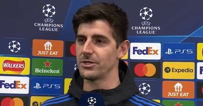 Thibaut Courtois responds to claims Real Madrid got "lucky" vs Chelsea