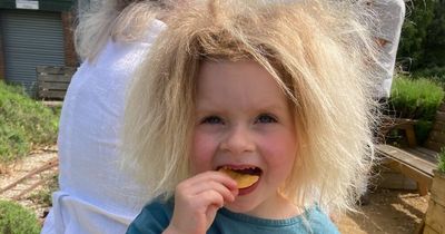 Mum of girl with unruly hair due to condition told 'brush it' by cruel strangers