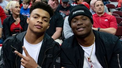 Justin Fields Discusses His Relationship With Fellow Buckeye Dwayne Haskins