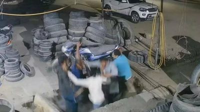 Rajasthan: Narrow escape for 5 as they fall in dry drain, video goes viral