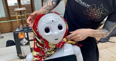 We met Edinburgh Science Festival's cute robot and it made quite an impression
