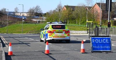 Road closed and air ambulance lands after teenage boy hit by car