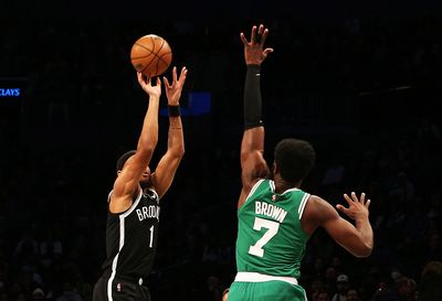 ‘That’s caffeine pride talking’ says Nets’ Kevin Durant of teammate Bruce Brown giving Celtics bulletin board material