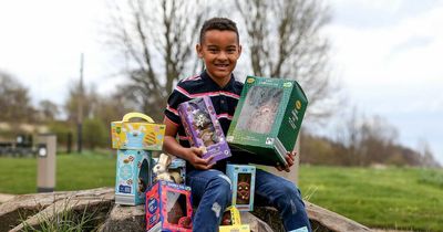 Boy, 9, gets dream job as Easter Egg taster at Aldi - getting paid in chocolate