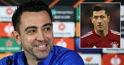 Xavi responds to Robert Lewandowski transfer links after Bayern Munich message