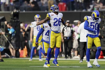Watch: Terrell Burgess surprises Rams super fan with the Lombardi Trophy