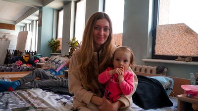 Lives in limbo: refugees long for home so they stay close to the Ukrainian border