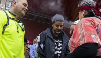 Immigration activists welcomed in Chicago in middle of 40-day bike ride to Washington, D.C.: ‘Give us some respect’