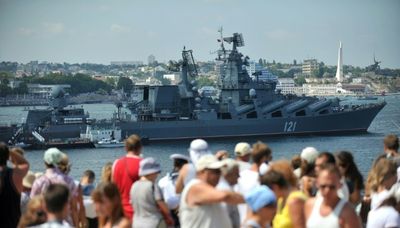 Russian flagship 'seriously damaged' as Moscow threatens to strike Kyiv