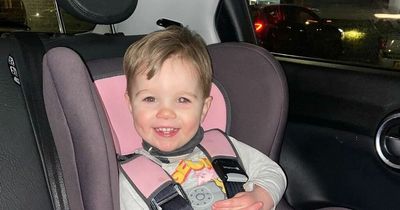 Mum found one-year-old son had cancer after spotting glow in photos