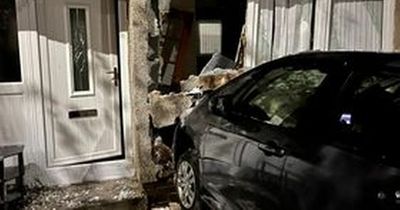 Pensioner smashes car into woman's living room before coming back for frozen chips