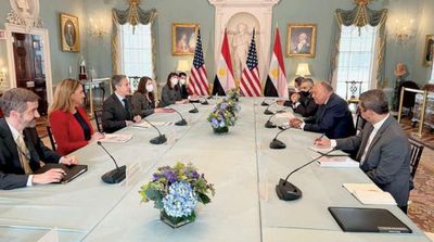 Shoukry, Blinken Hold Talks in Washington