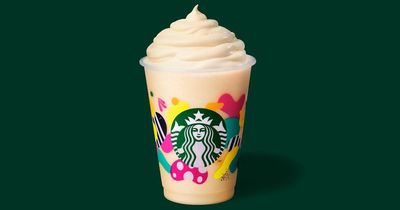 Starbucks launch new Forget-Me-Not Frappuccino - that comes with a reusable cup