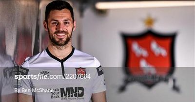 Dundalk FC unveil charity jersey in aid of Motor Neurone Disease