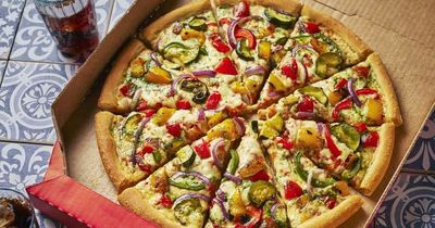 I tried Domino's new Grilled Vegi Pesto pizza - and it's the ideal guilt-free treat