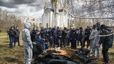 Macron declines to join Biden in calling Ukraine atrocities 'genocide'