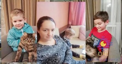 Dad breaks down recalling moment wife and sons shot dead in front of him as family fled