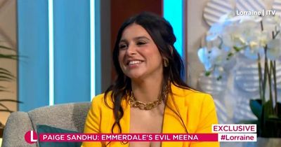 Emmerdale's Paige Sandhu 'dropped script' when she read Meena's shock ending
