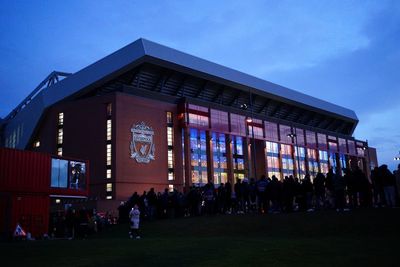 Liverpool send condolences after fan dies following being taken ill at Anfield
