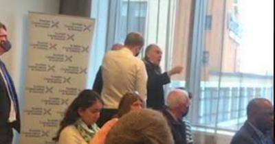 Douglas Ross shouted down at Scottish Conservatives council manifesto launch in Glasgow