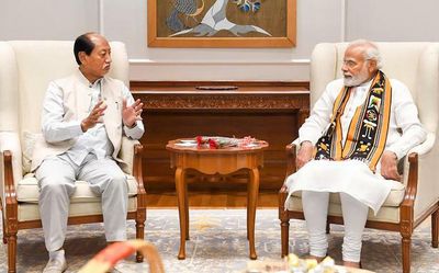 Nagaland CM meets Union Minister Jitendra Singh