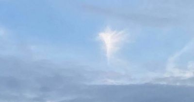 Woman says cloud in shape of Jesus is sign from her father