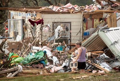 Arkansas woman killed when tree falls on home during storms