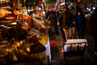 Turkey's central bank keeps rate steady amid high inflation