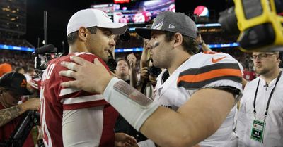 Panthers to wind up with either Jimmy Garoppolo or Baker Mayfield?