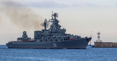 Russian warship blown up with 300 sailors believed to have died 'after Ukraine missile strike'