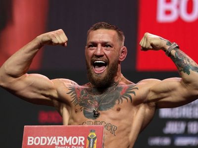 Conor McGregor returns to sparring as UFC star ramps up training ahead of comeback from broken leg